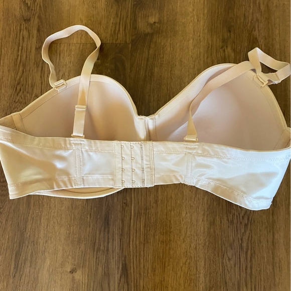 Wacoal Bra Womens 42DD Underwired convertible Strapless 854119 nude beige plus - Picture 2 of 4